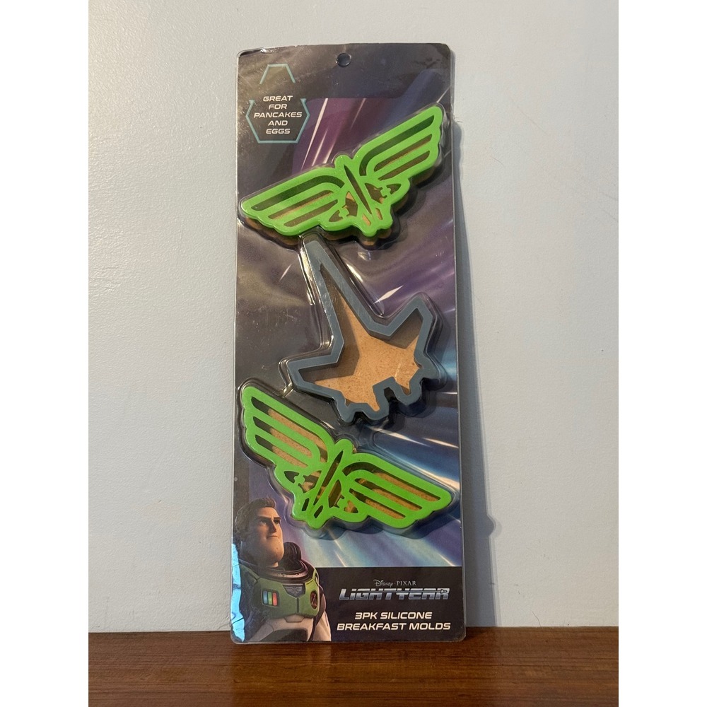 Disney's Pixar: Lightyear: 3 Silicone Breakfast Molds